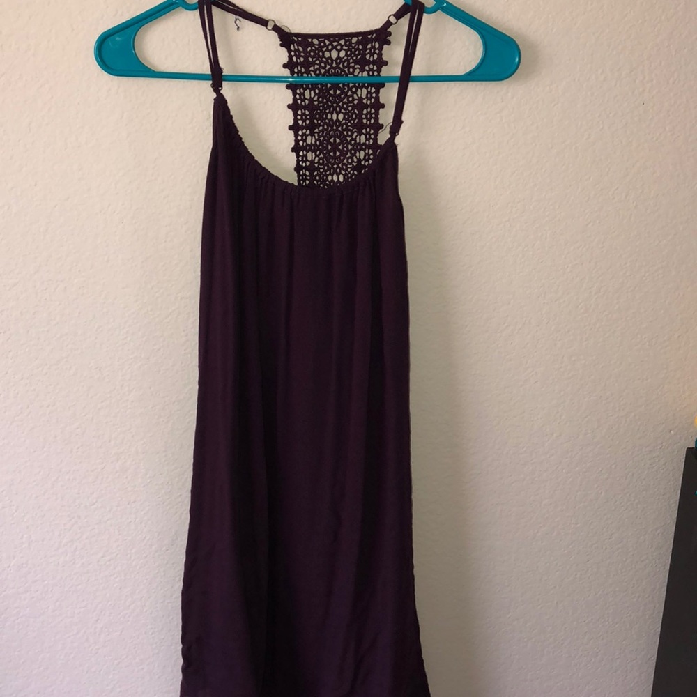 Short Length Purple dresss NVT